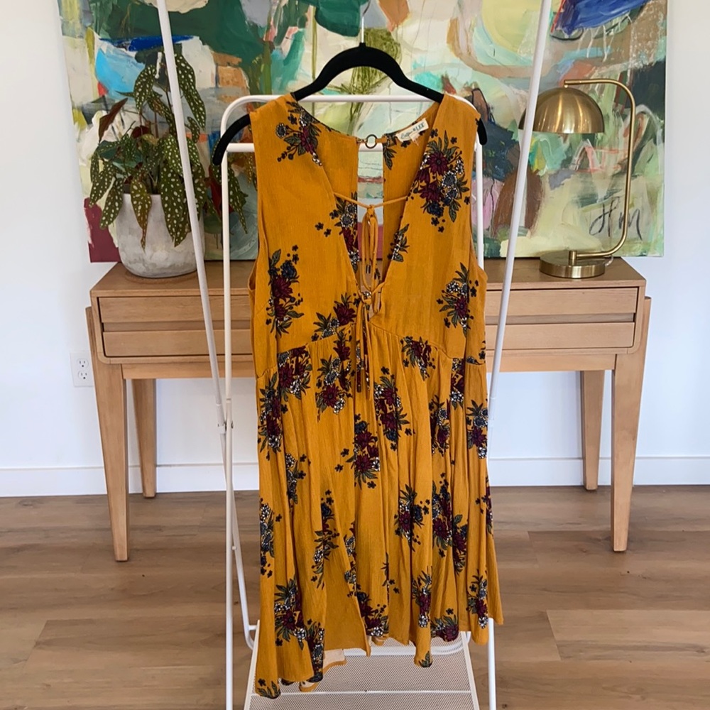 Red Dress Boutique Babydoll Floral Dress